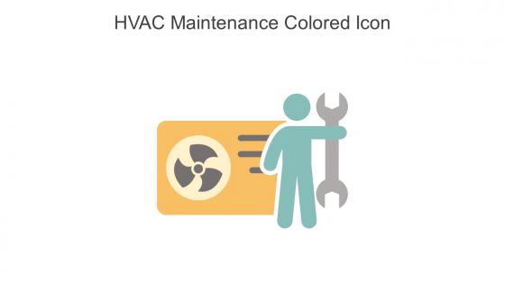 HVAC Maintenance Colored Icon In Powerpoint Pptx Png And Editable Eps Format