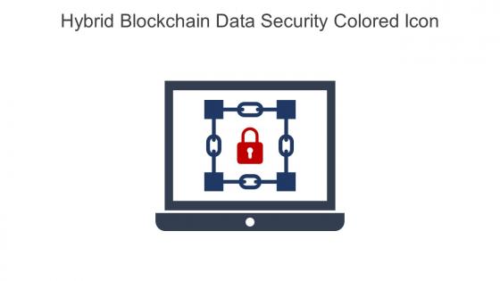 Hybrid Blockchain Data Security Colored Icon In Powerpoint Pptx Png And Editable Eps Format