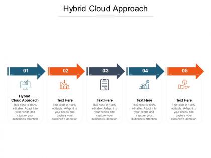 Hybrid cloud approach ppt powerpoint presentation layouts background cpb