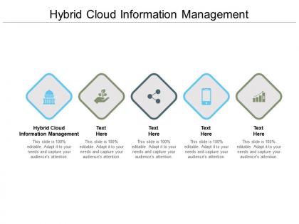 Hybrid cloud information management ppt powerpoint presentation show cpb