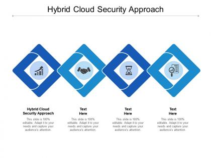 Hybrid cloud security approach ppt powerpoint presentation infographic template deck cpb