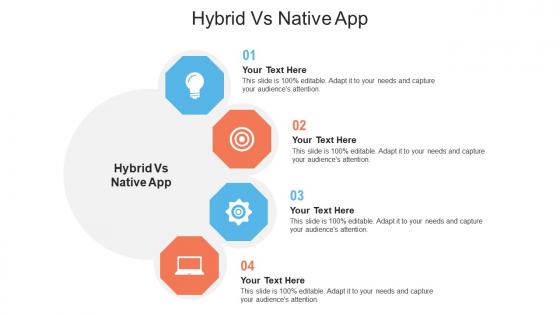Hybrid vs native app ppt powerpoint presentation summary show cpb