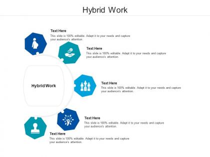 Hybrid work ppt powerpoint presentation gallery influencers cpb