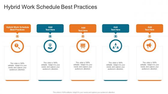 Hybrid Work Schedule Best Practices In Powerpoint And Google Slides Cpb