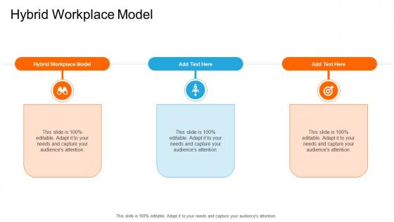 Hybrid Workplace Model In Powerpoint And Google Slides Cpb