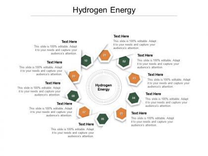 Hydrogen energy ppt powerpoint presentation pictures layouts cpb