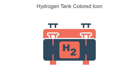 Hydrogen Tank Colored Icon In Powerpoint Pptx Png And Editable Eps Format