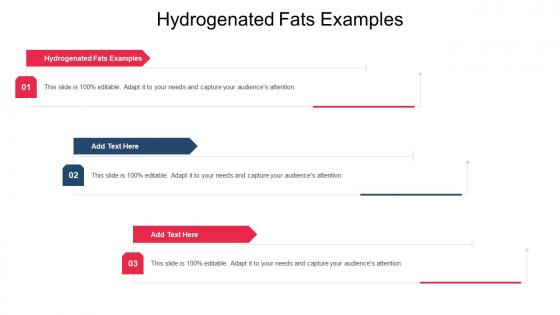 Hydrogenated Fats Examples In Powerpoint And Google Slides Cpb