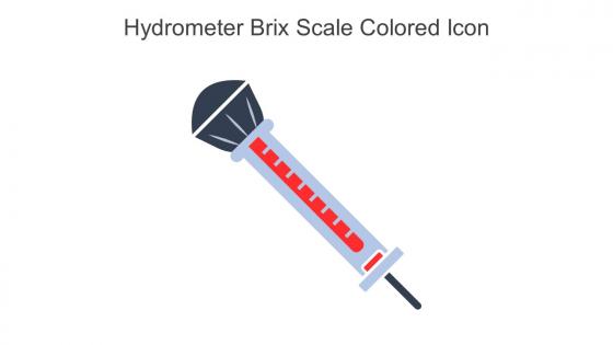 Hydrometer Brix Scale Colored Icon In Powerpoint Pptx Png And Editable Eps Format