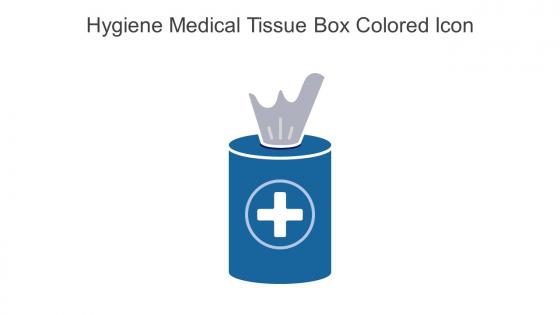 Hygiene Medical Tissue Box Colored Icon In Powerpoint Pptx Png And Editable Eps Format