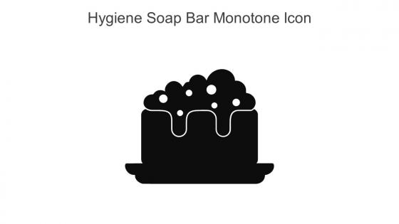 Hygiene Soap Bar Monotone Icon In Powerpoint Pptx Png And Editable Eps Format