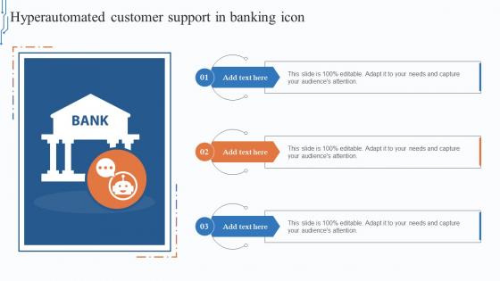 Hyperautomated Customer Support In Banking Icon