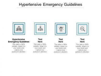 Hypertensive emergency guidelines ppt powerpoint presentation gallery graphics pictures cpb