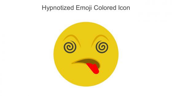 Hypnotized Emoji Colored Icon In Powerpoint Pptx Png And Editable Eps Format