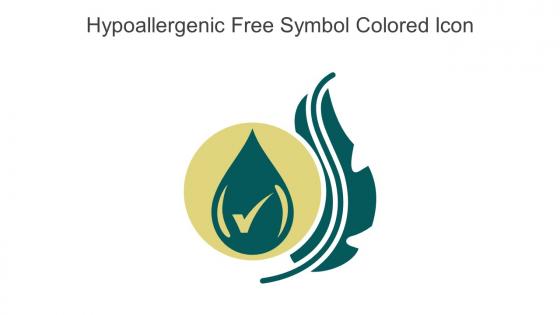Hypoallergenic Free Symbol Colored Icon In Powerpoint Pptx Png And Editable Eps Format