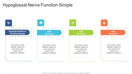 Hypoglossal Nerve Function Simple In Powerpoint And Google Slides Cpb