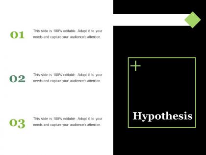 Hypothesis ppt summary objects