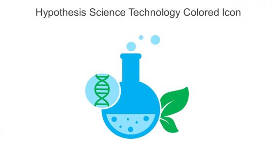 Hypothesis Science Technology Colored Icon In Powerpoint Pptx Png And Editable Eps Format