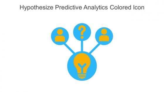 Hypothesize Predictive Analytics Colored Icon In Powerpoint Pptx Png And Editable Eps Format