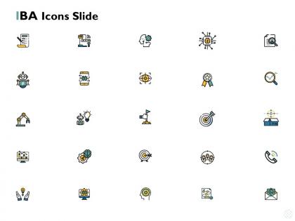 Iba icons slide vision ppt powerpoint presentation diagram ppt