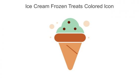 Ice Cream Frozen Treats Colored Icon In Powerpoint Pptx Png And Editable Eps Format