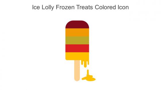 Ice Lolly Frozen Treats Colored Icon In Powerpoint Pptx Png And Editable Eps Format