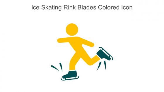 Ice Skating Rink Blades Colored Icon In Powerpoint Pptx Png And Editable Eps Format