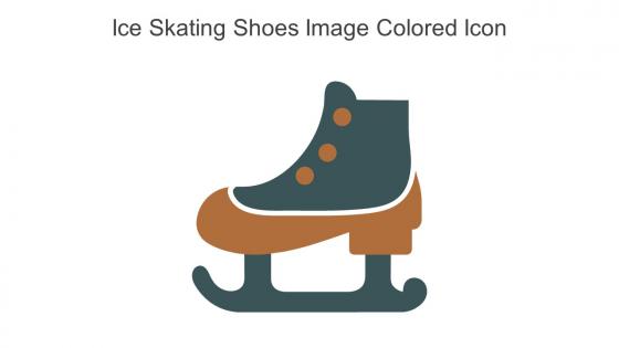 Ice Skating Shoes Image Colored Icon In Powerpoint Pptx Png And Editable Eps Format