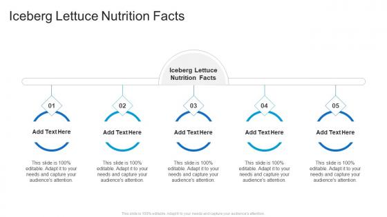 Iceberg Lettuce Nutrition Facts In Powerpoint And Google Slides Cpb