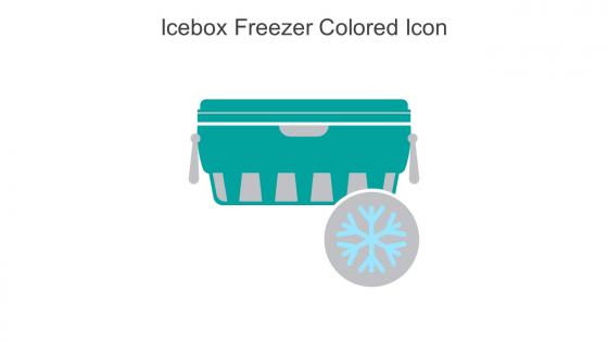 Icebox Freezer Colored Icon In Powerpoint Pptx Png And Editable Eps Format