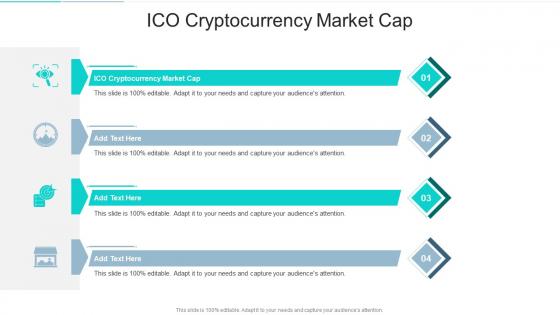 ICO Cryptocurrency Market Cap In Powerpoint And Google Slides CPB