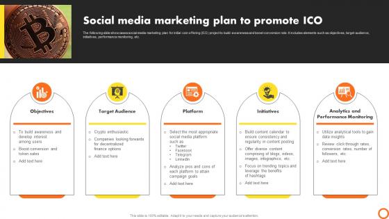 Ico Success Strategies Social Media Marketing Plan To Promote Ico BCT SS V