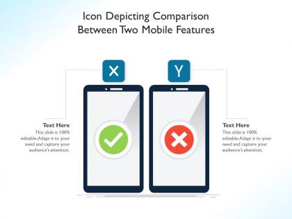 Two mobile app features comparison | Presentation Graphics | PowerPoint ...