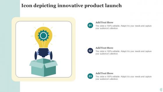 Icon Depicting Innovative Product Launch