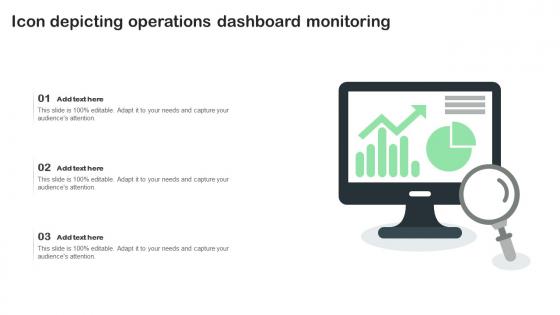 Icon Depicting Operations Dashboard Monitoring