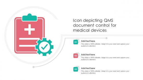 Icon Depicting QMS Document Control For Medical Devices