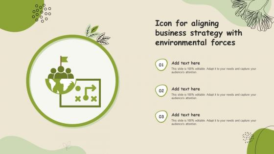 Icon For Aligning Business Strategy With Environmental Forces