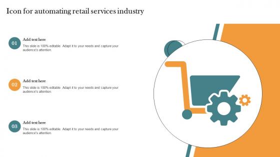 Icon For Automating Retail Services Industry