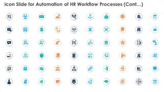Icon For Automation Of HR Workflow Processes Cont