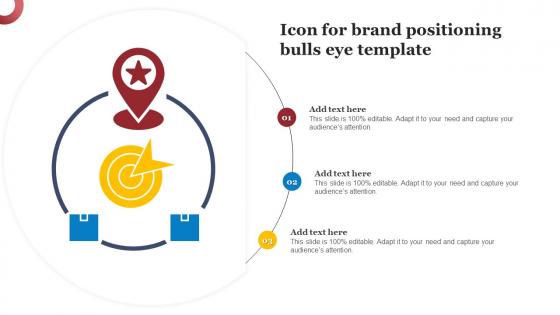 Icon For Brand Positioning Bulls Eye Template