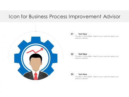 Icon for business process improvement advisor