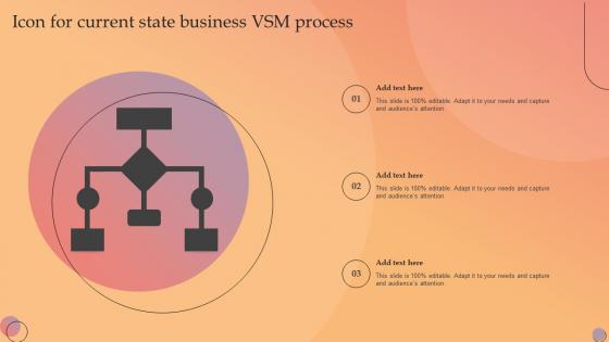 Icon For Current State Business VSM Process