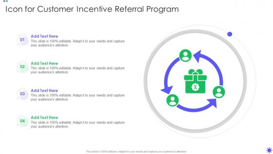 Icon For Customer Incentive Referral Program