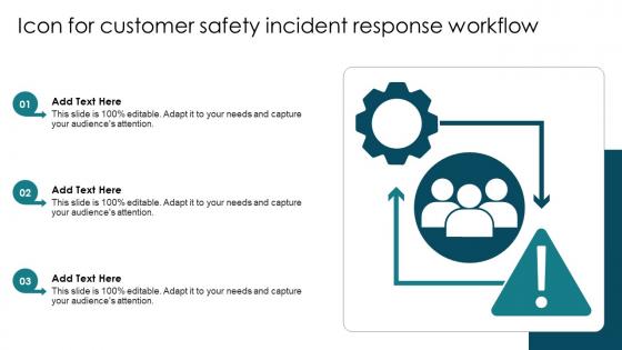 Icon For Customer Safety Incident Response Workflow