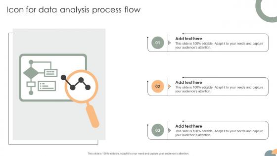 Icon For Data Analysis Process Flow