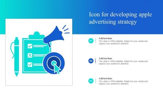 Icon For Developing Apple Advertising Strategy