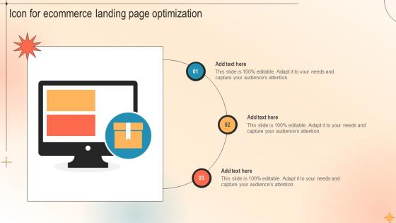 Icon For Ecommerce Landing Page Optimization
