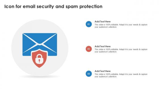 Icon For Email Security And Spam Protection
