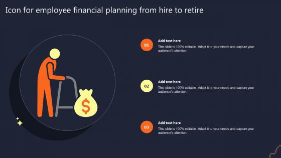Icon For Employee Financial Planning From Hire To Retire