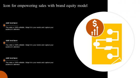 Icon For Empowering Sales With Brand Equity Model
